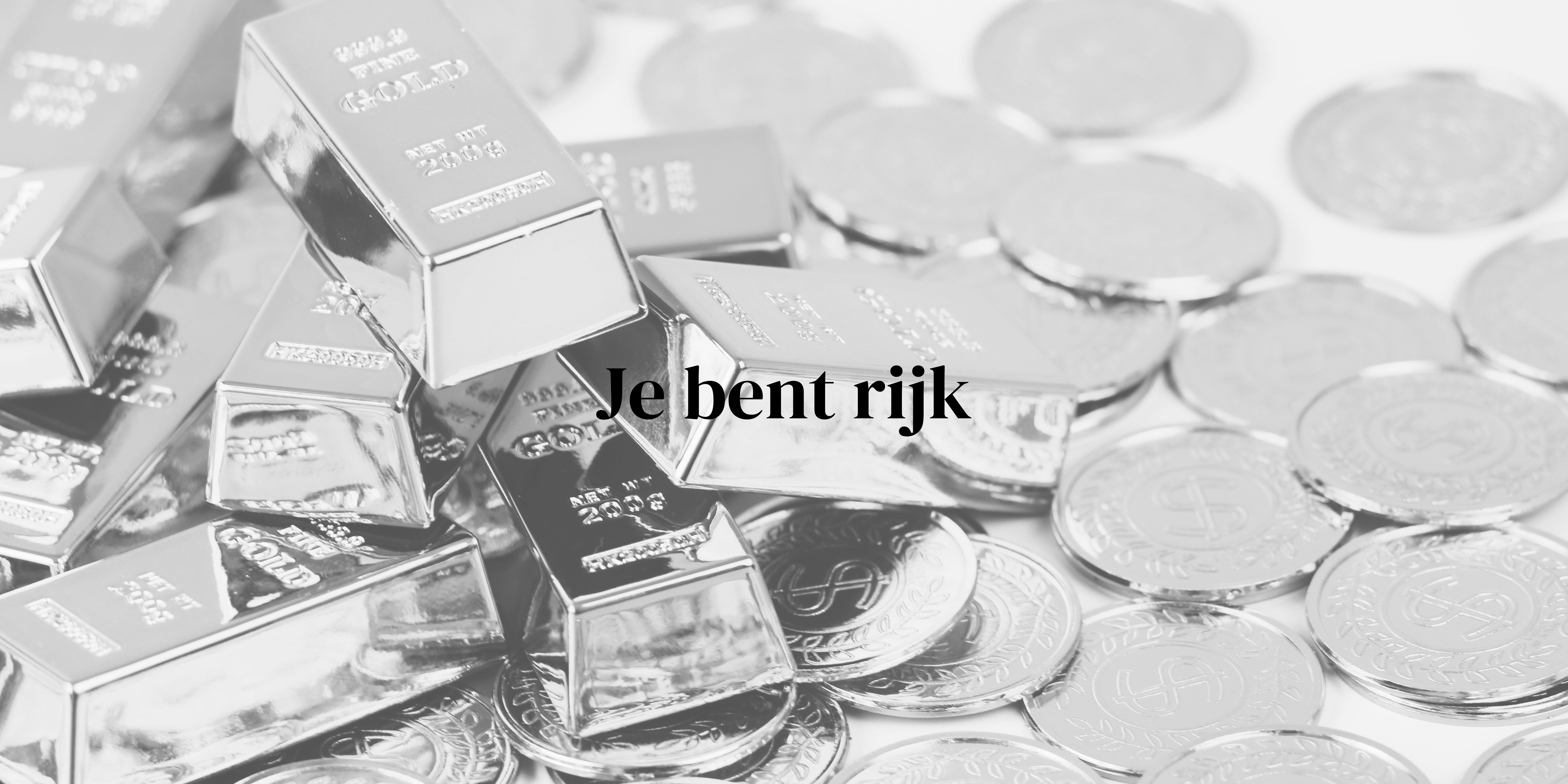 Je bent rijk - iammozi blog